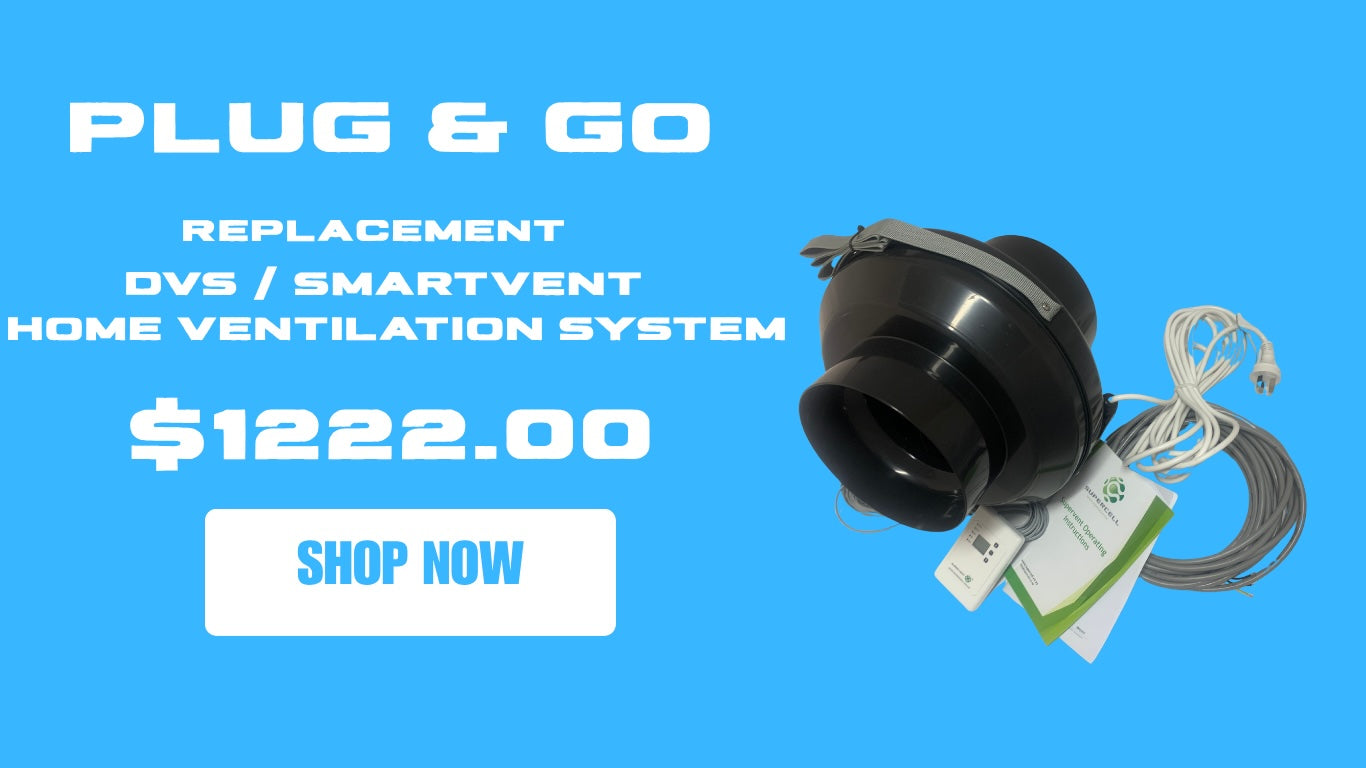 The Easiest DVS & Smartvent Replacement in New Zealand — Supervent Plug & Go by Supercell Ltd