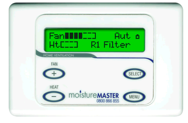 Moisture Master Filter light Reset