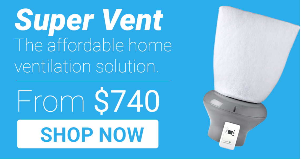 Affordable ventilation systems? Yes, you can afford a ventilation system with Supervent!