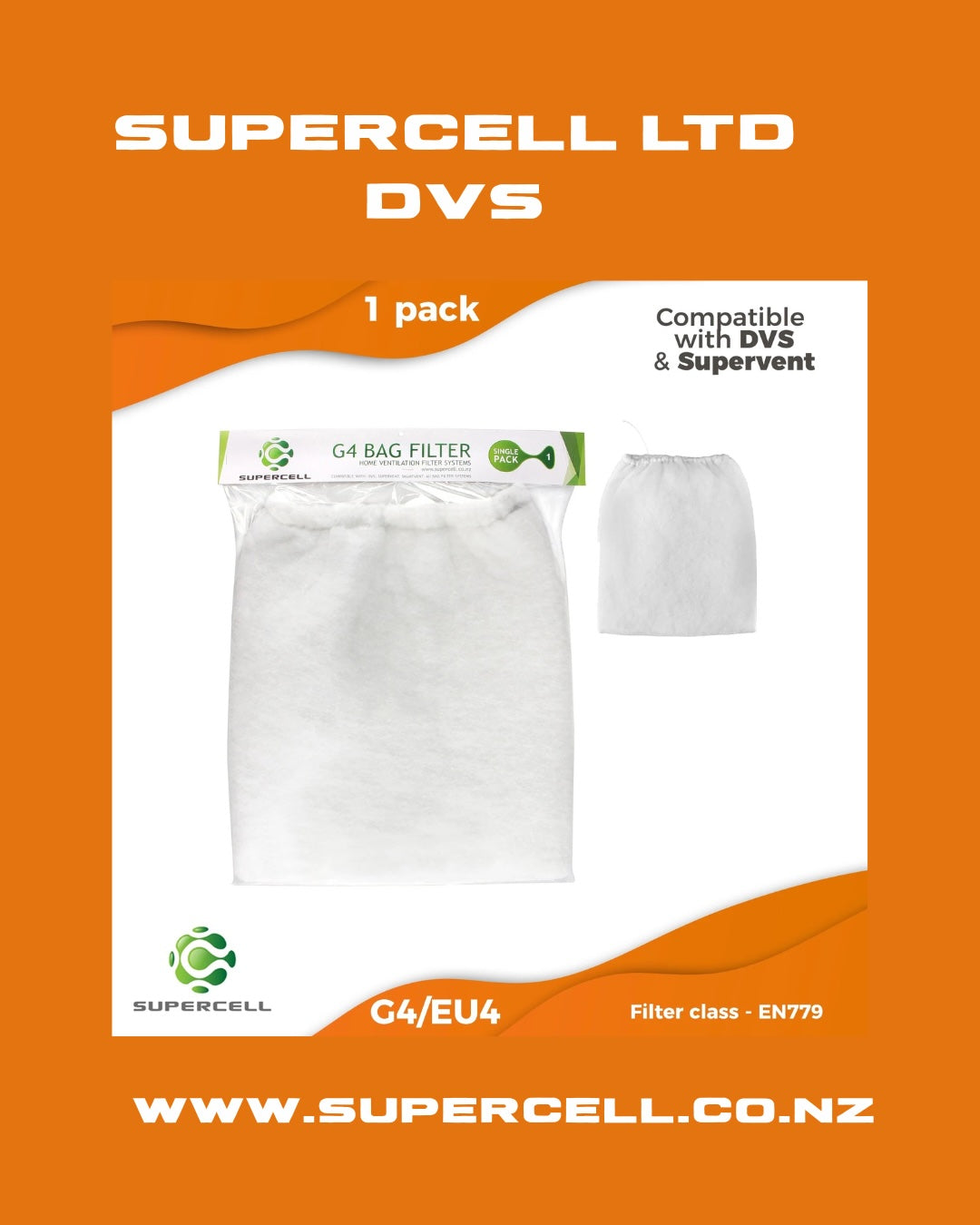 Supercell ltd DVS ventilation filters fans and parts at the best prices new zealands number 1 choise