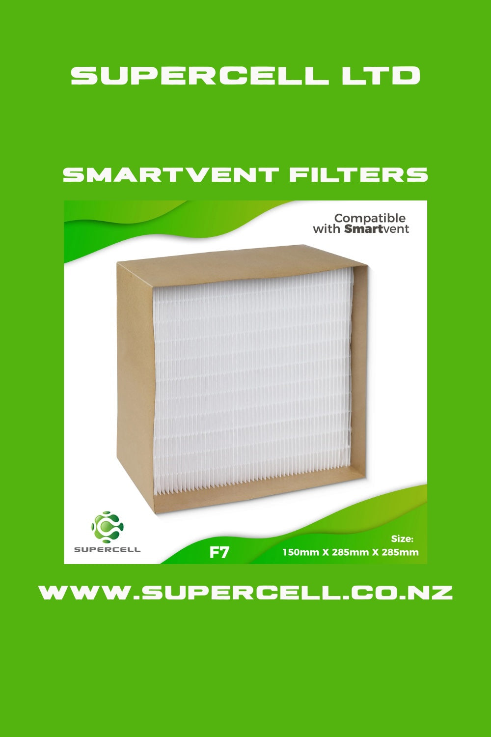 supercell Ltd smartvent ventilation filters parts fans & more