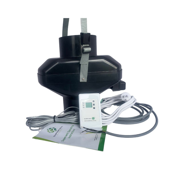 Plug & Go 150mm Inline Fan System - supercellnz