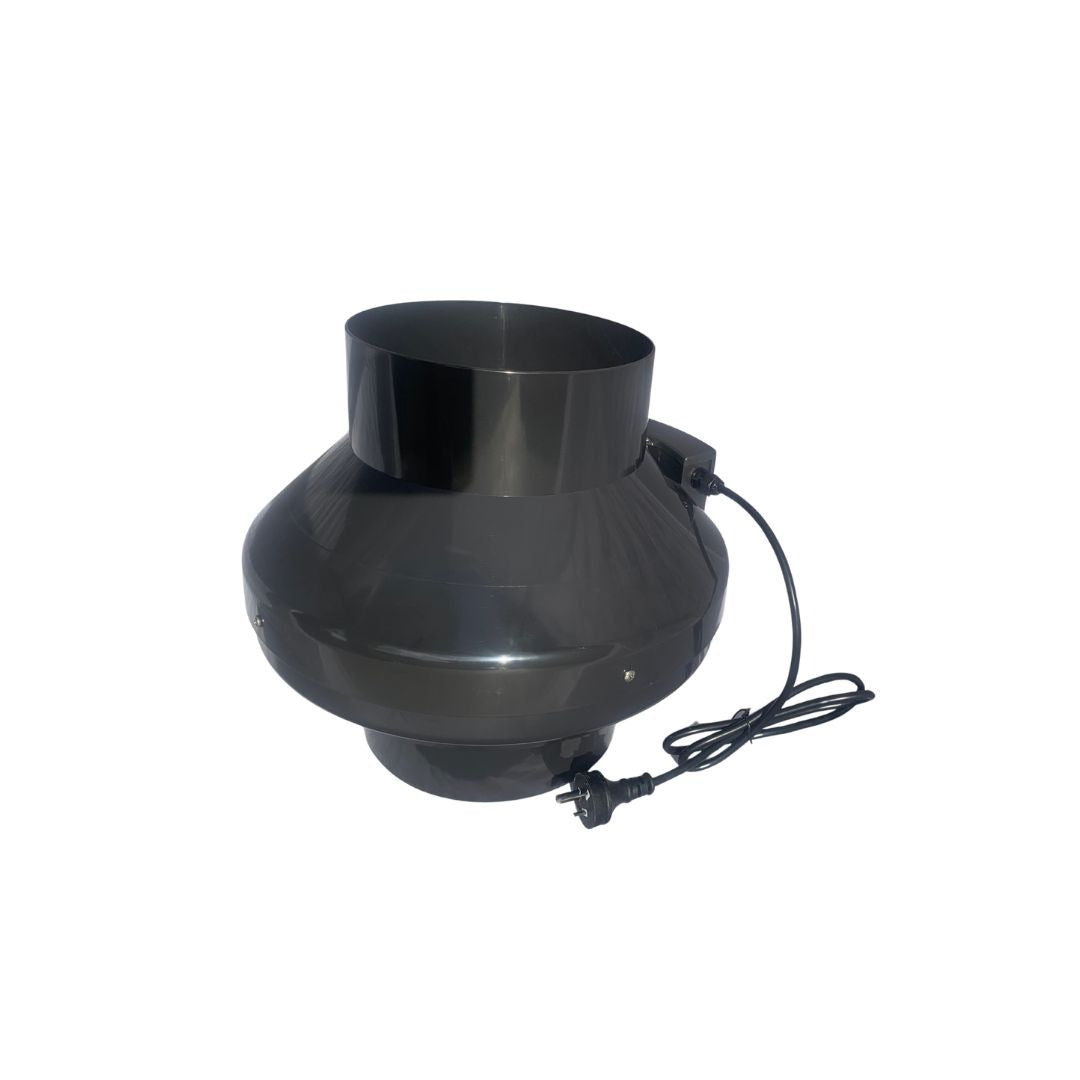 Ac Inner Fan 200mm Round In-Line AC Fan | High Airflow Ventilation | Super Cell ...