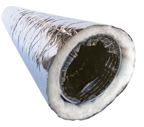 3 METER INSULATED FLEXIBLE AIR CONDITIONING, VENTILATION DUCTING - supercellnz