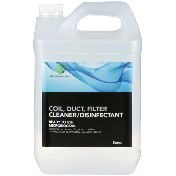 Supercell Coil Duct & Filter Disinfectant Cleaner 5L - supercellnz