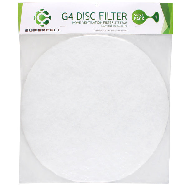 Ventilation Filter Moisture Master Compatible Supercell G4 Ventilation Disc filter - supercellnz