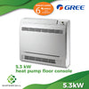 5.3 kW Gree heat pump floor console. - supercellnz