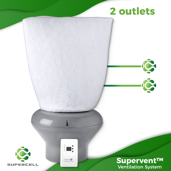 Supervent™ Ventilation System 2 outlets - supercellnz