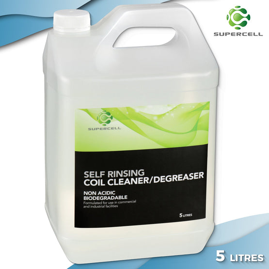 Supercell Coil Cleaner Degreaser Self Rinsing 5L - supercellnz