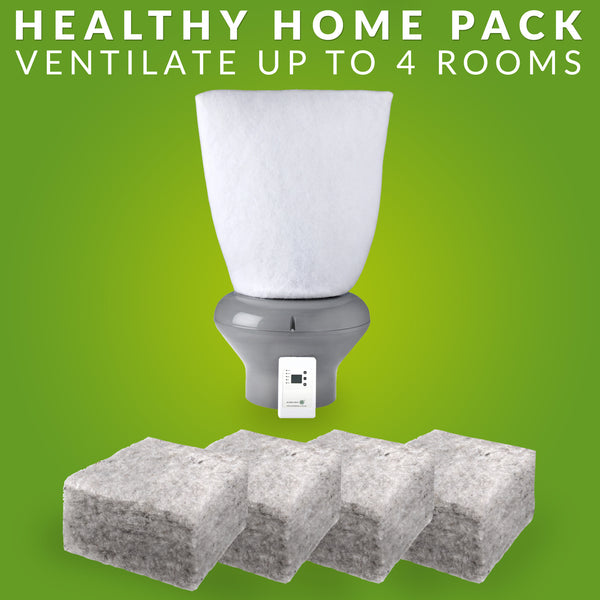 Healthy Home Pack R 3.2 Realwool & Supervent™ventilation system 108m² - supercellnz